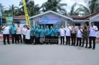 Ketua TP PKK Asahan Lakukan Pembinaan PHBS di Desa Danau Sijabut