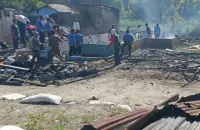 Kebakaran Hanguskan 4 Rumah di Dolok Pardamean Simalungun, Diduga Korsleting Listrik