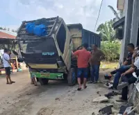 Polsek Perdagangan Amankan Tersangka Penggelapan Dump Truck Senilai Rp200 Juta