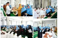 Asisten I Setdako Binjai Hadiri Pengajian Dhuha dan Tepung Tawar 45 Calon Jamaah Haji Kota Binjai