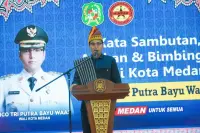 Rico Waas Tegaskan Kebersamaan dalam Keberagaman pada Halalbihalal HIMPAK Kota Medan