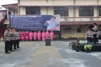 Kapolres Siantar Pimpin Sertijab Dua Kapolsek, AKP David dan IPTU Suhaira Resmi Bertugas