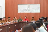 Forkopimda Humbahas Lanjutkan Pembangunan Hunian Tetap untuk Korban Bencana