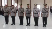Polres Simalungun Gelar Sertijab Kasat Reskrim, Kapolsek Silou Kahean, dan Kapolsek Silima Huta