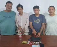 Polisi Tangkap Dua Terduga Pengedar Sabu di Bandar Huluan, Barang Bukti hanya 2,69 Gram