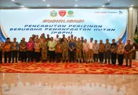 Pemkab Humbahas Ikuti Sosialisasi Pencabutan PBPH di Medan, Komitmen Jaga Hutan Bersama