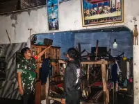 Hujan disertai Angin Kencang di Siantar: Banjir, Tembok SD dan Atap Rumah Rusak