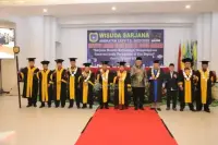 Bupati Asahan Hadiri Wisuda Sarjana Angkatan XXXV IAIDU Asahan