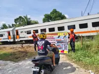 KAI Divre I Sumut Tertibkan 25 Perlintasan Sebidang demi Keselamatan Perjalanan