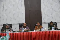 Pemkab Tapteng Bersama Pemprov Sumut Kawal Percepatan Pendataan Korban Bencana