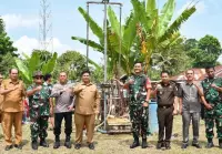 Sinergitas dengan TNI, Bupati Samosir Bersama Dandim 0210/TU Launching 30 Sumur Bor Bantuan KASAD, Wujud Kepemimpinan Kolaboratif Menjawab Kebutuhan Air Bersih