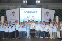 Bupati Asahan Terima 1.700 Kartu BPJS Pekerja Rentan pada Momentum May Day