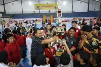 Dojo Dinas Pariwisata Juara I Umum Kejuaraan Karate Tako Indonesia Piala Ketua DPRD Siantar 2026