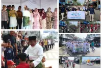 Meriah, Wali Kota Binjai Lepas Pawai Ta’aruf MTQ ke-57 Tahun 2026