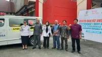 Pemkab Tapteng Serahkan Ambulans ke Puskesmas Kolang
