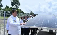 Bupati Samosir Tinjau Pembangunan Pompa Air Tenaga Surya Bantuan Kedubes Inggris, Akan Airi 80 Hektare Persawahan