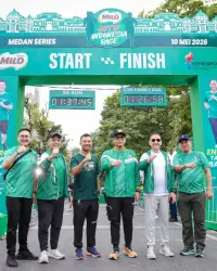 Rico Waas Lepas Ribuan Pelari, Medan Siap Jadi Tuan Rumah Event Lari Skala Besar