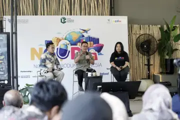 Mendag pada acara Ngobrol Produk Indonesia (NGOPI) Bareng UMKM