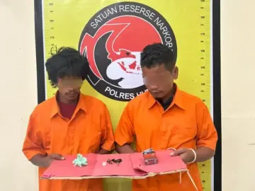 Sat Narkoba Humbahas Tangkap Dua Pengedar Sabu