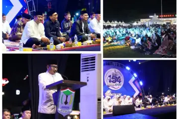 Penuh Khidmat, HUT Kota Binjai ke-154 Ditutup dengan Tausiyah dan Doa Bersama