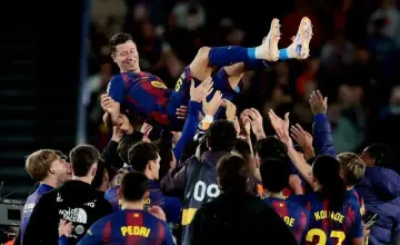 Klasemen LaLiga Spanyol Usai Barcelona Hajar Real Betis 3-1, Lewandowski Pamit Emosional