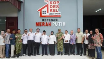 Wabup Tiorita Ikuti Peresmian Nasional Koperasi Merah Putih, Langkat Siap Perkuat Ekonomi Desa