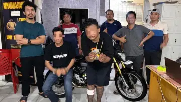 Bawa Kabur Motor Kodim, Dua Pelaku Ditangkap Saat Boncengan di Siantar
