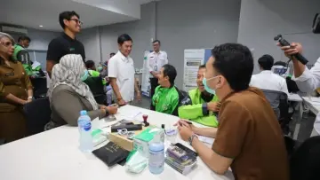 Wamenkes: CKG Bantu Driver Gojek Deteksi Penyakit Lebih Dini