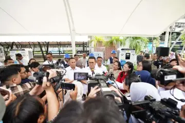 Mendag pada Peluncuran Layanan Persetujuan Tipe, Tera, dan Tera Ulang Alat Ukur Pengisi Daya Kendaraan Listrik