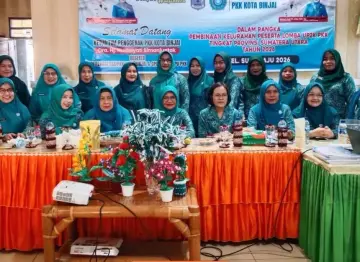 TP PKK Kota Binjai Laksanakan Pembinaan Lomba UP2K di Kelurahan Sukamaju