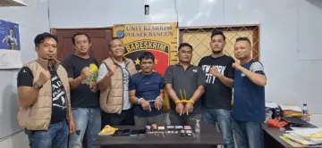 Polisi Gerebek Rumah di Gunung Maligas, dua Pria Diamankan