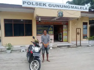 Pinjam Motor Teman dengan Alasan Beli Rokok lalu Kabur, Pelaku Ditangkap