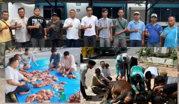 Qurban Idul Adha 1447 H,  PLN UP3 Pematangsiantar Tebar Kebajikan