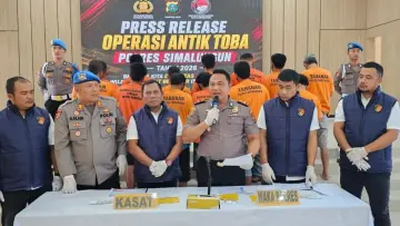 Sat Narkoba Polres Simalungun Ringkus 53 Tersangka dalam Operasi Antik