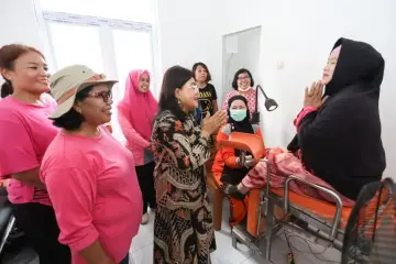 Pemeriksaan Massal IVA Test digelar di Puskesmas Martimbang