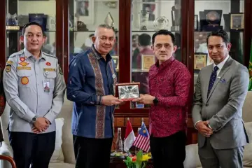 Wali Kota Medan Rico Tri Putra Bayu Waas di Rumah Dinas Wali Kota Meda