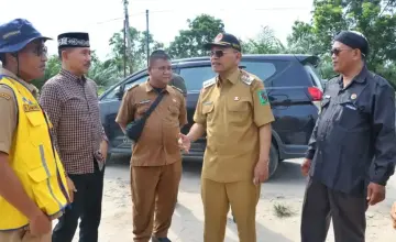 Ruas Jalan Kabupaten di Nagori Bandar Tinggi Simalungun Segera Diperbaiki