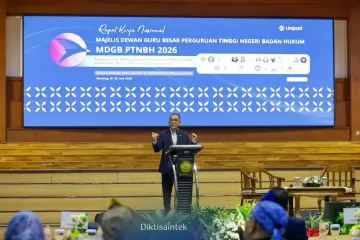 Mendiktisaintek Ajak Guru Besar Hadirkan Solusi Pembangunan Berbasis Iptek