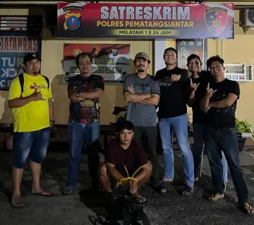 Pencuri Emas Batangan Pasar Horas Ditangkap dari Jalan Samosir Siantar
