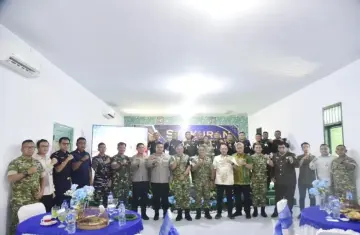 Wabup Tapteng Hadiri HUT POMAD ke-80, Apresiasi Sinergitas Penanggulangan Bencana