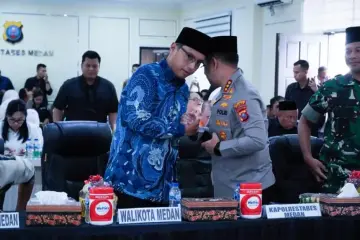 Rico Waas Suarakan Semangat "Medan untuk Semua" di Doa Bersama Hari Bhayangkara ke-80