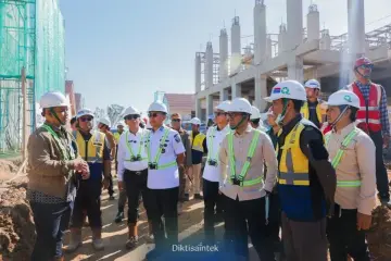 Dorong Pendidikan Berkualitas, Pembangunan SMA Unggul Garuda Baru di Konawe Selatan Hampir Selesai