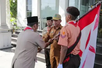 Kontingen Pramuka Siantar Berangkat Ikuti Jambore Daerah Sumut XI di Sibolangit