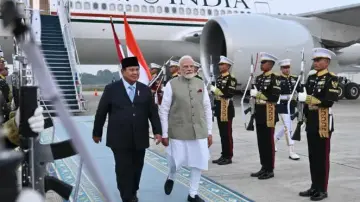 Sambutan Hangat Pelajar Hingga Suguhan Budaya Nusantara Warnai Penyambutan Kunjungan PM India