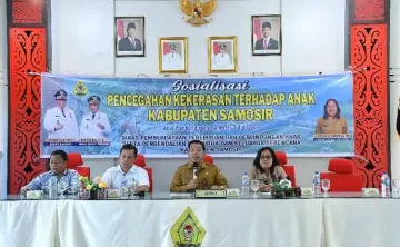 Pemkab Samosir Perkuat Pencegahan Dini Kekerasan Terhadap Anak, Libatkan Peran Guru BK dan Satgas Perlindungan Anak
