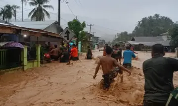 Banjir Rendam Empat Kecamatan di Tapteng, BPBD Evakuasi Warga