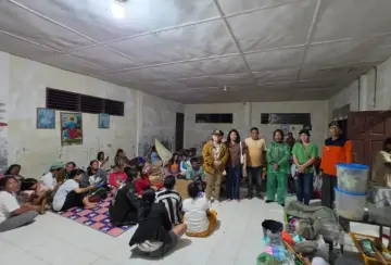 Dinkes Tapteng Buka Posko di Gereja HKBP Sipange, Salurkan Obat dan Selimut