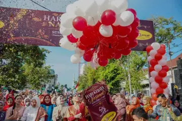 Dihadiri Martinijal Zakiyuddin Harahap, Hari Kebaya Nasional 2026 di Medan Berlangsung Meriah
