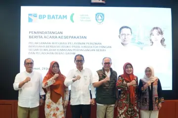 Bapanas–BP Batam Integrasikan Perizinan Pangan Segar, Perkuat Kepastian Berusaha di KPBPB Batam