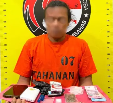 Polres Humbahas Amankan Pengedar Sabu dan Ganja di Onan Ganjang